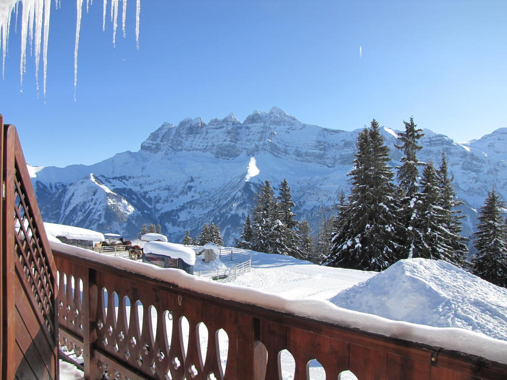 Hotel-Restaurant Le Relais Panoramique Les Crosets Exterior foto
